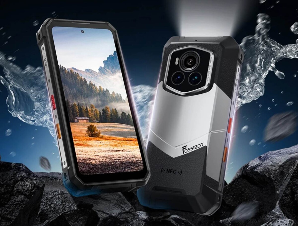 FOSSiBOT F107 Pro lámpa