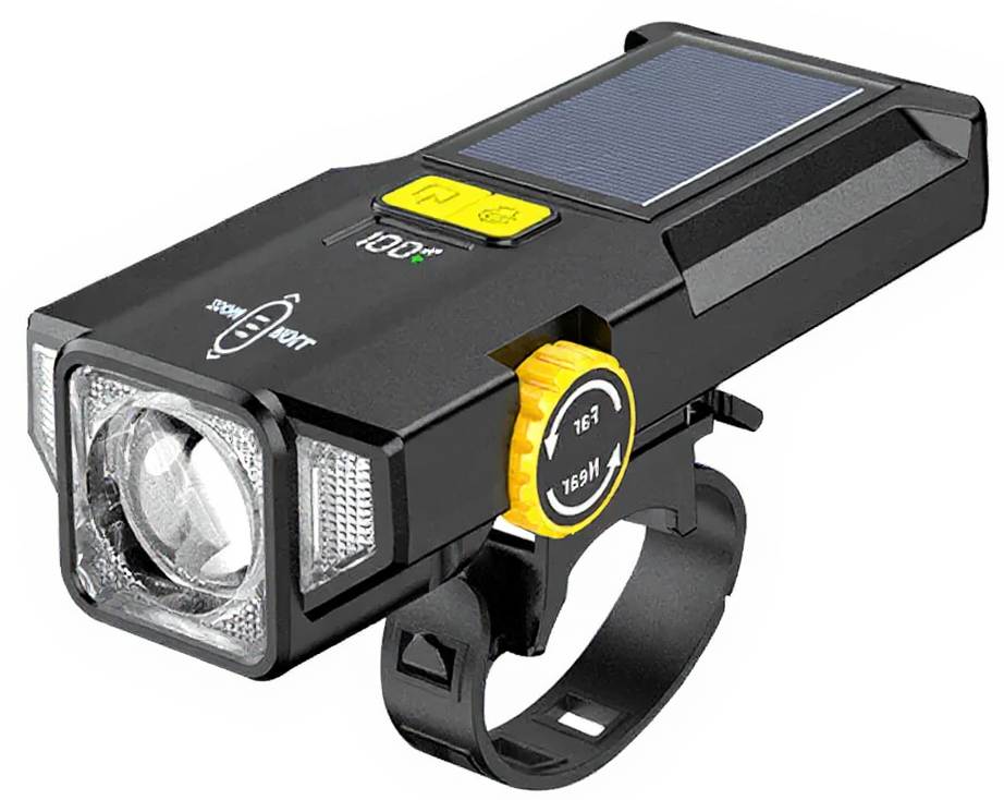 Fókuszban a biztonság: olcsó, napelemes bicikli és roller lámpa nagy fényerővel