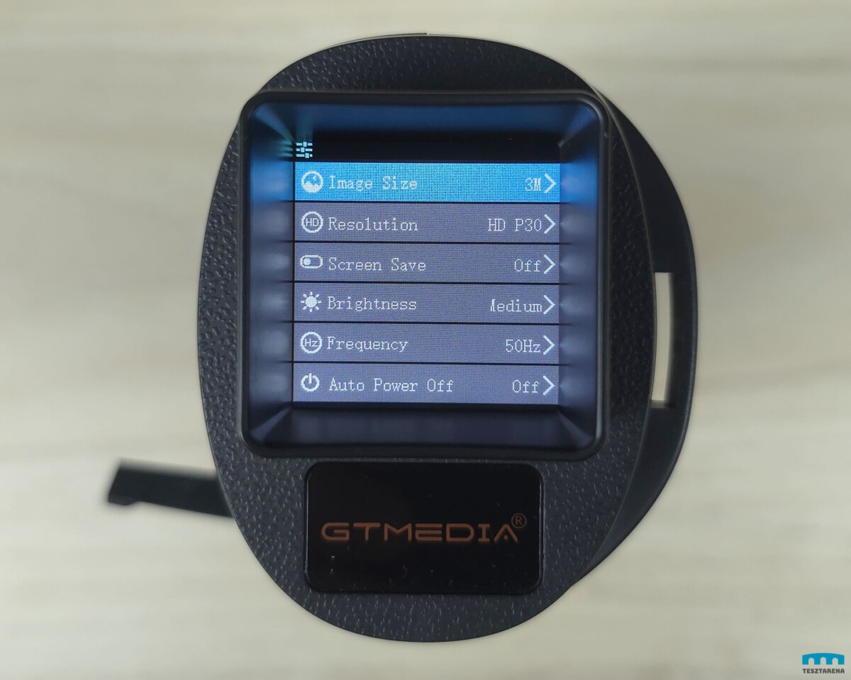 GTMEDIA N1 éjjellátó beállítások