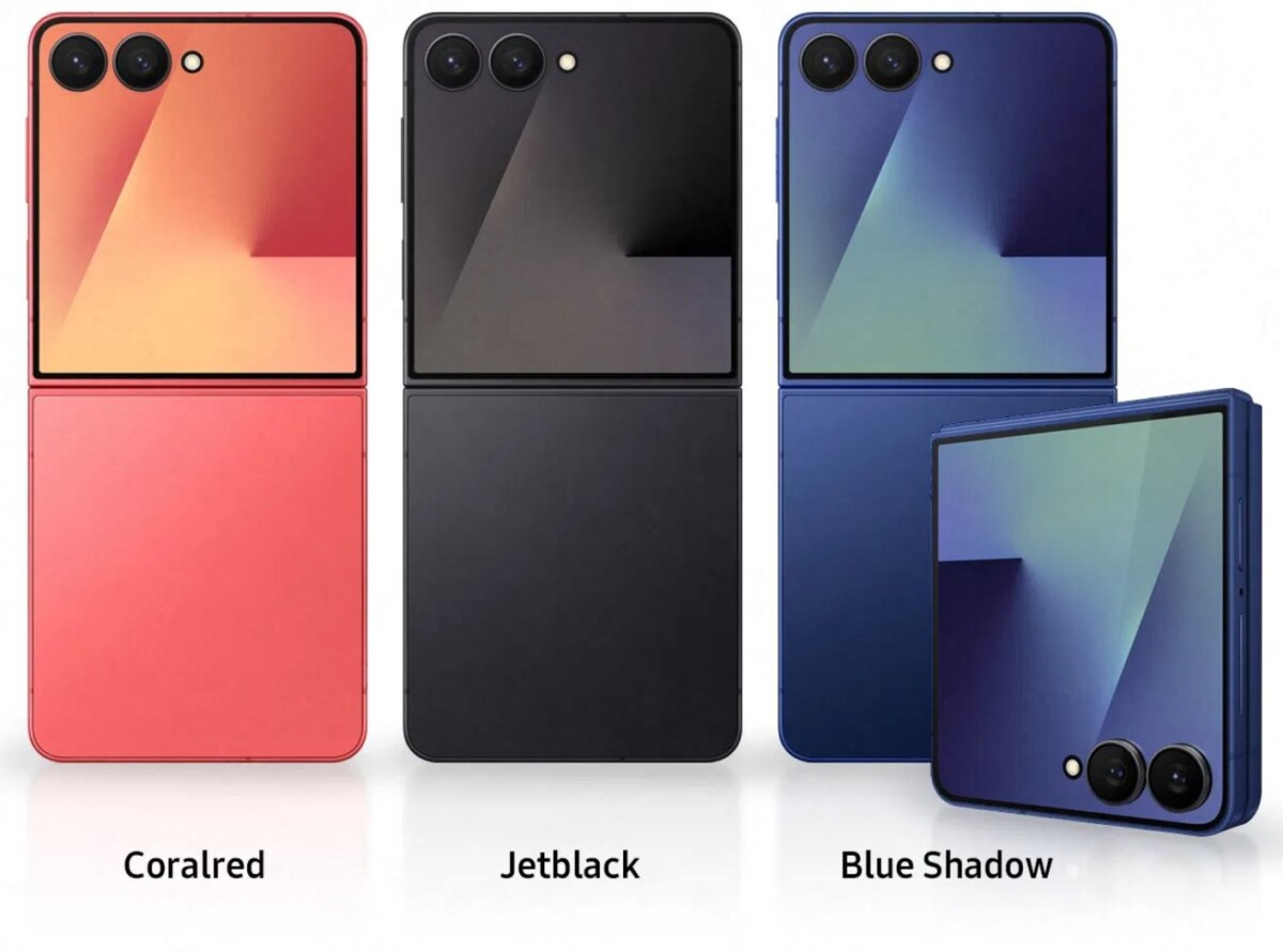 Galaxy Z Flip 7 színek