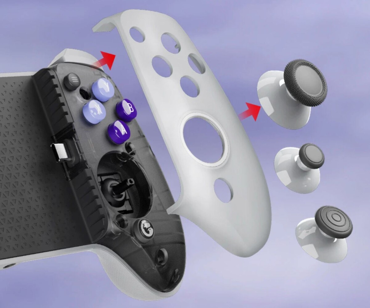 GameSir G8 mágneses, levehető előlapok