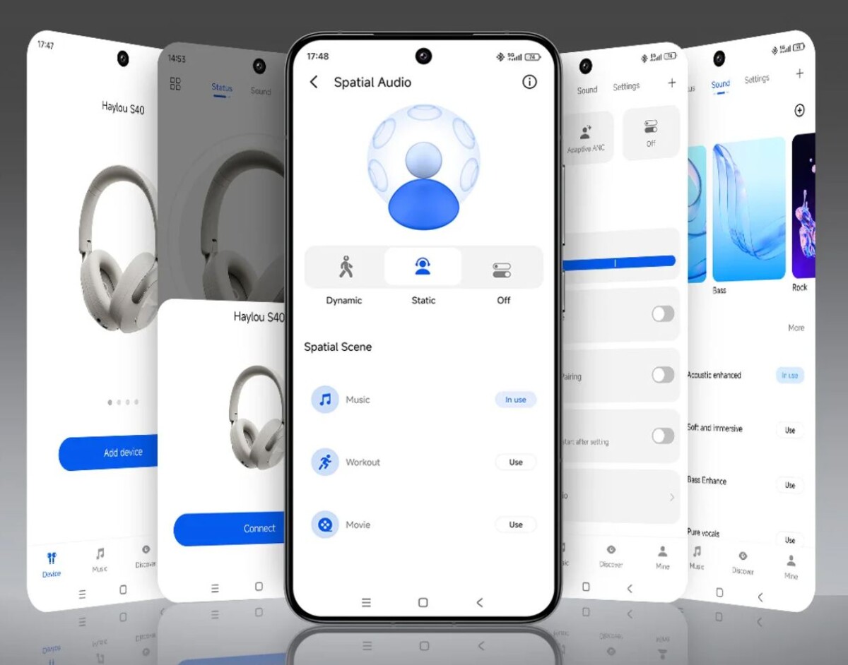 HAYLOU S40 okos fejhallgató