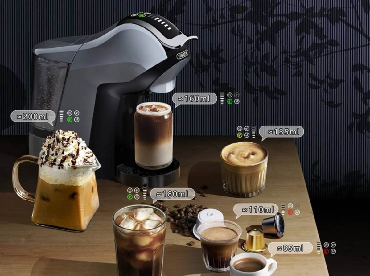 HiBREW H17 sokféle kávét főz