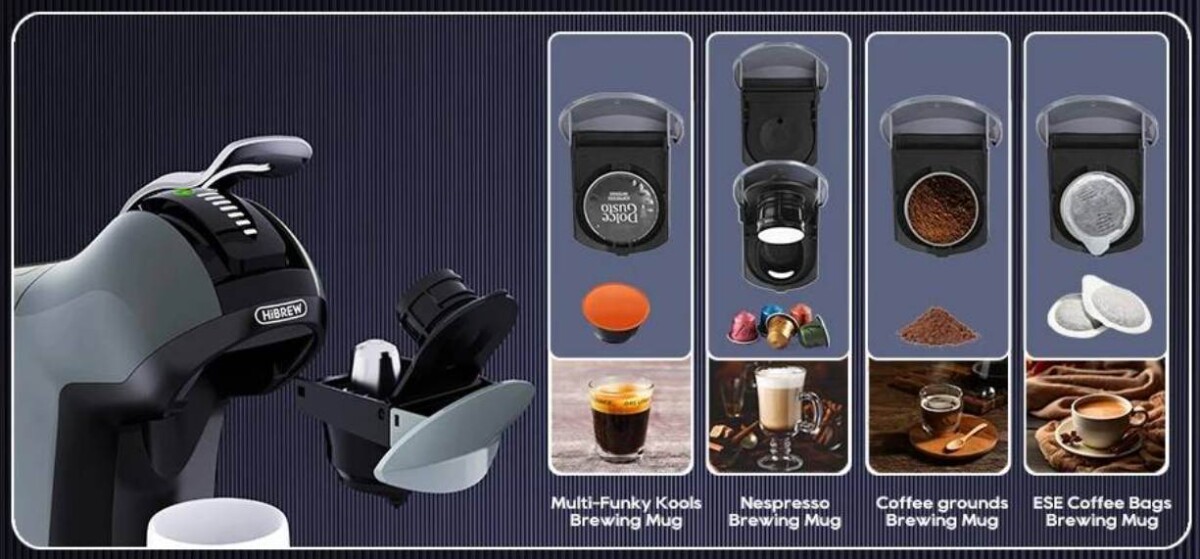 HiBREW H17 többkapszulás rendszer