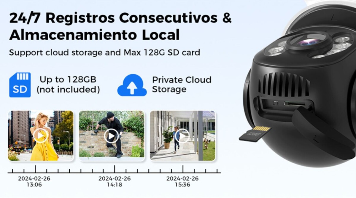 Hiseeu biztonsági kamera tárolási lehetőségek