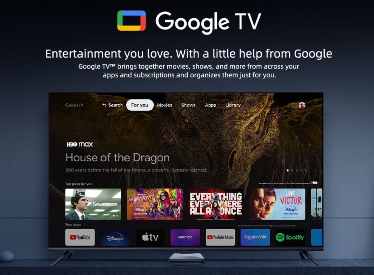 MECOOL M2 PRO Google TV okosító 
