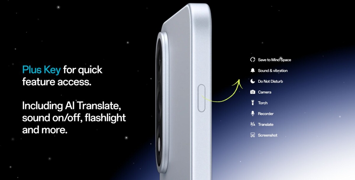 OnePlus Nord 5 extra gomb