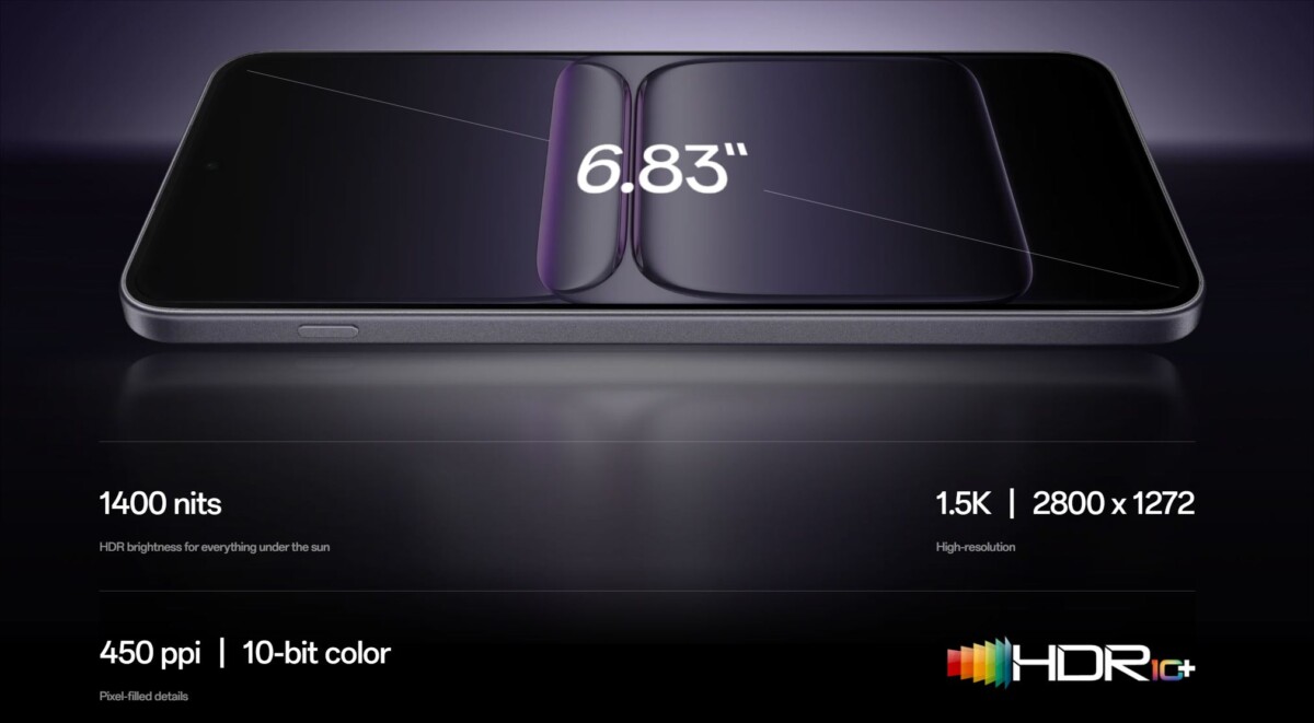 OnePlus Nord 5 kijelző