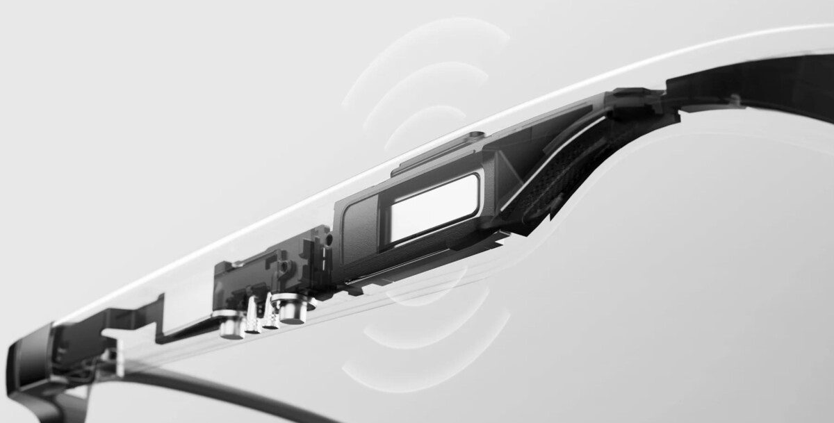 Xiaomi Smart Audio Glasses hang rendszer