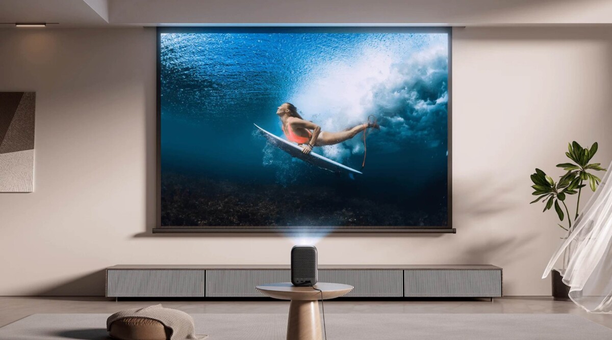 Xiaomi Smart Projector L1 automatikus képernyő-igazítás
