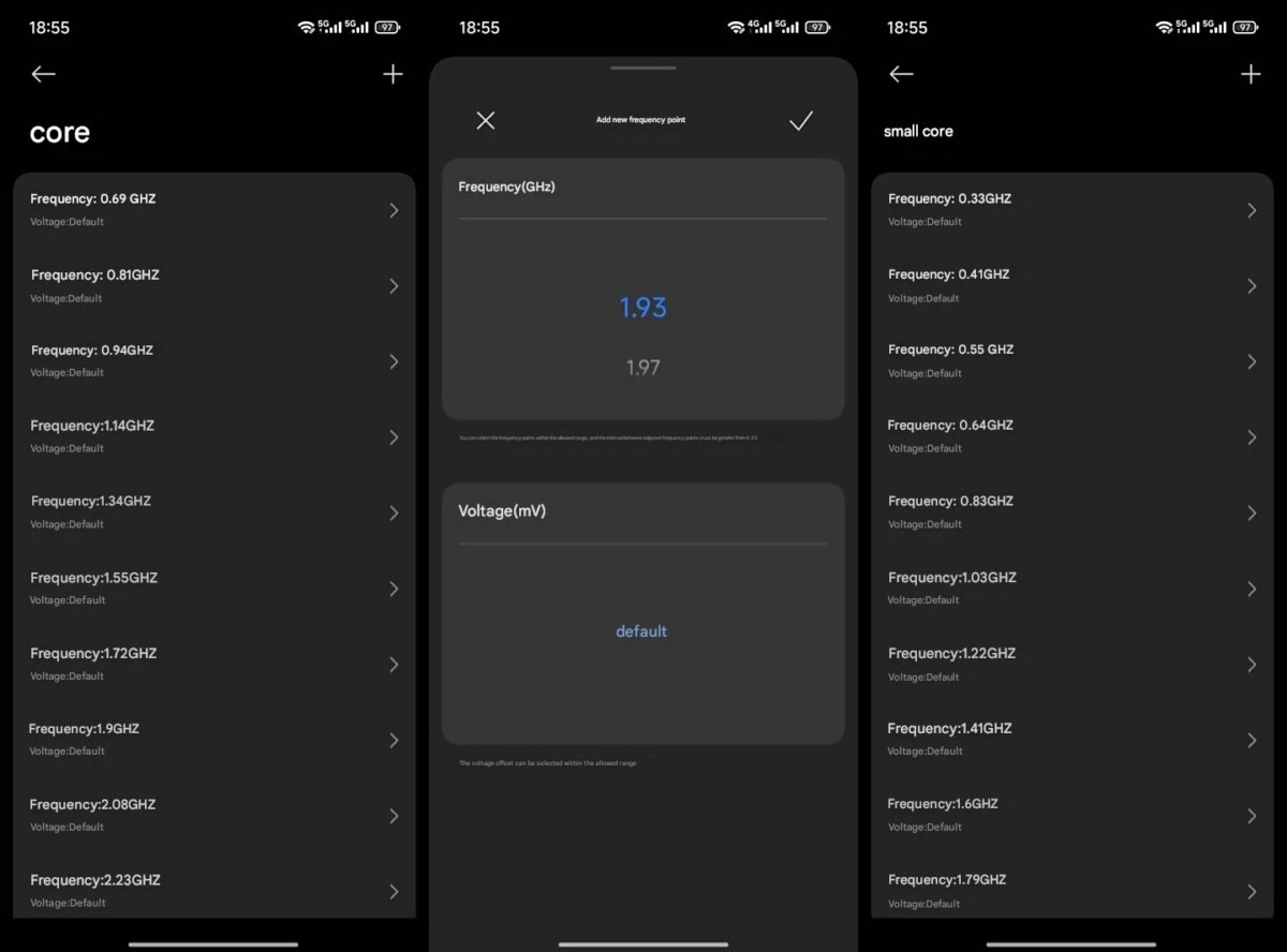 Xiaomi teljesítmény beállítás