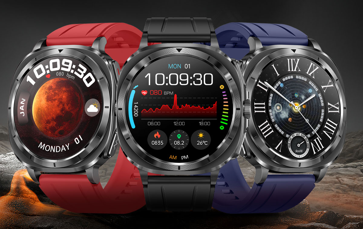 Ez az okosóra úgy néz ki, mint a Samsung Galaxy Watch Ultra, de csak 6000 Ft