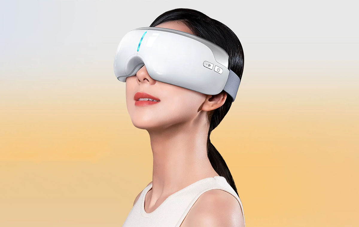 Modern szemmasszőr otthonra, utazáshoz és az irodába