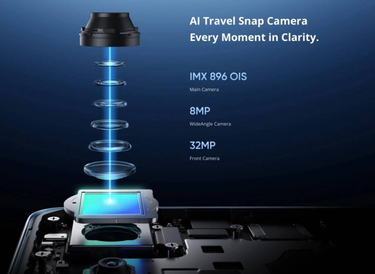 realme GT 7T kamerák