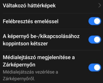 realme GT 7 Pro Dupla koppintásos ébresztés