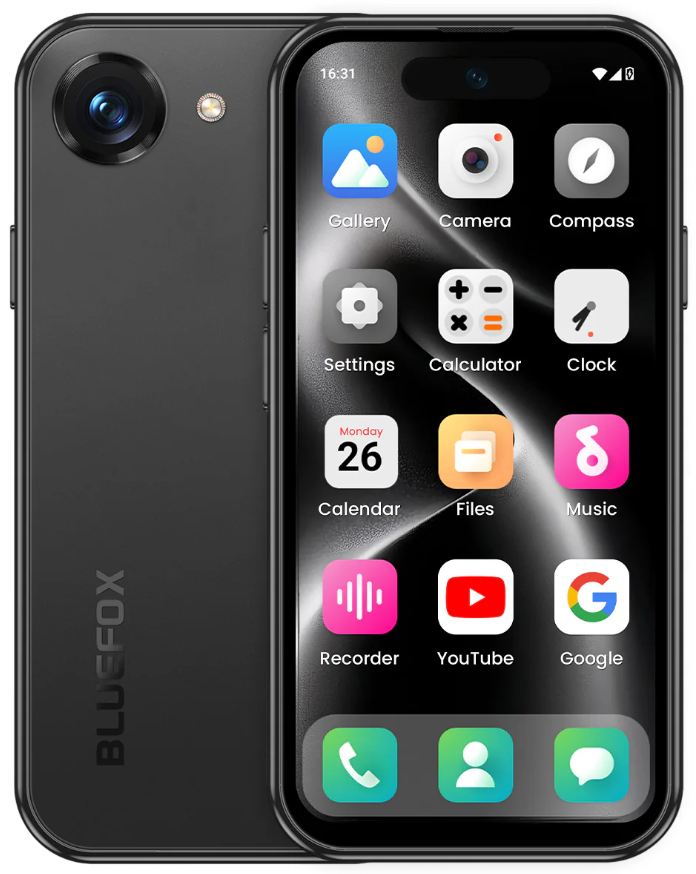 Szuperolcsó és tényleg mini, 4" telefon, ami még használható is: BLUEFOX NX1