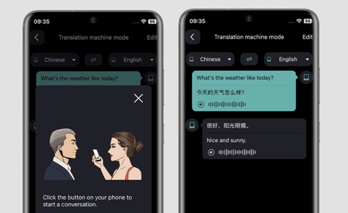 AI szemüveg fordítással