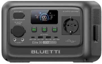 BLUETTI Elite 30 V2 bemenetek