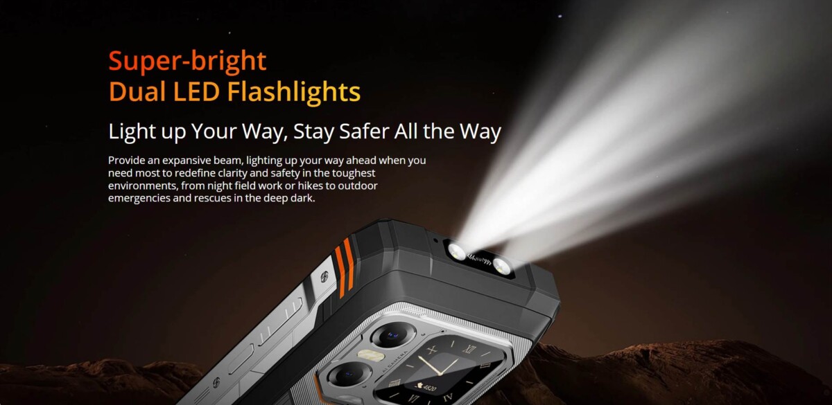 Blackview XPLORE 1 zseblámpa