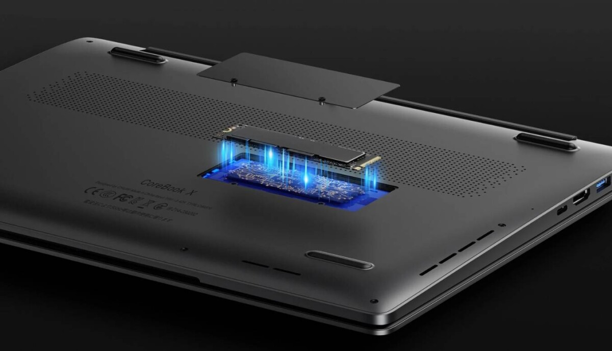CHUWI CoreBook X SSD bővítés