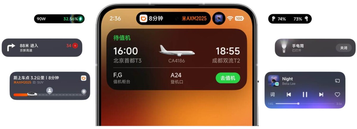 HyperOS 3 Super Island