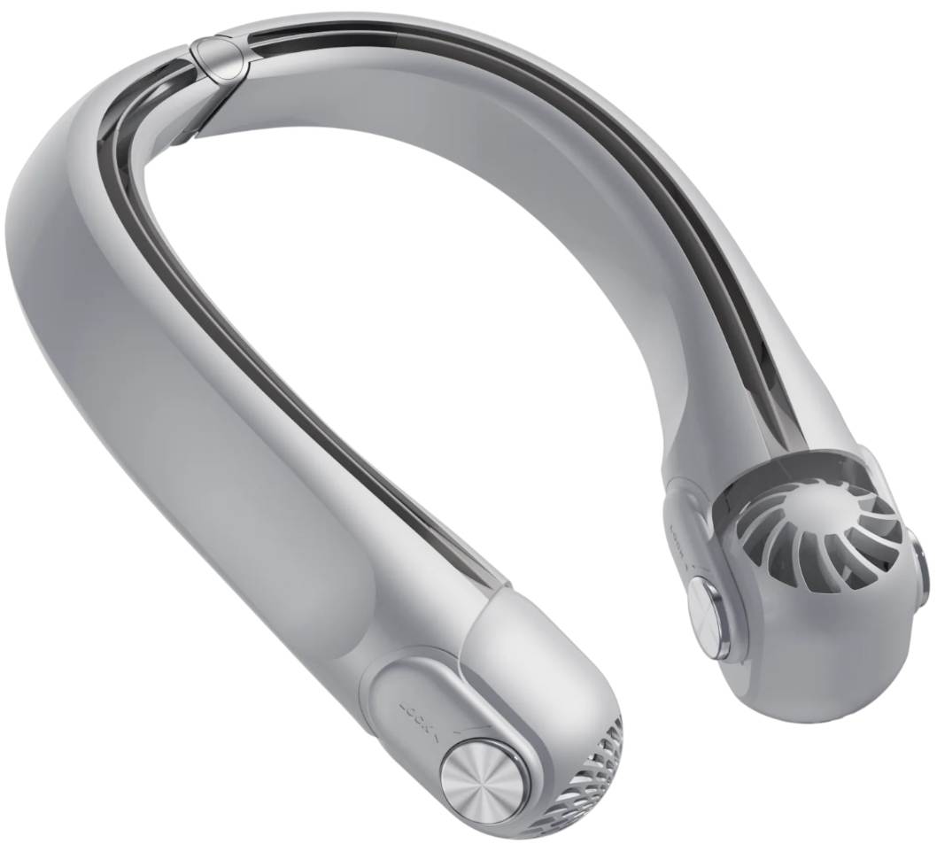 Nyakra tehető ventilátor fehér