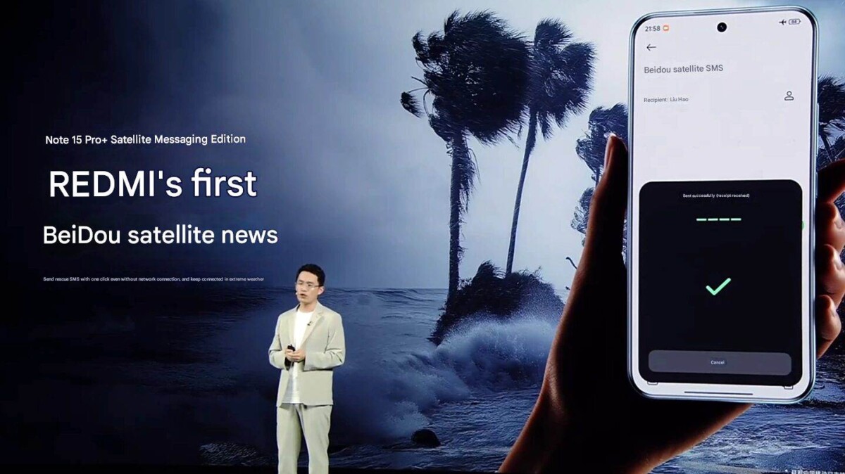 REDMI Note 15 Pro műholdas telefon