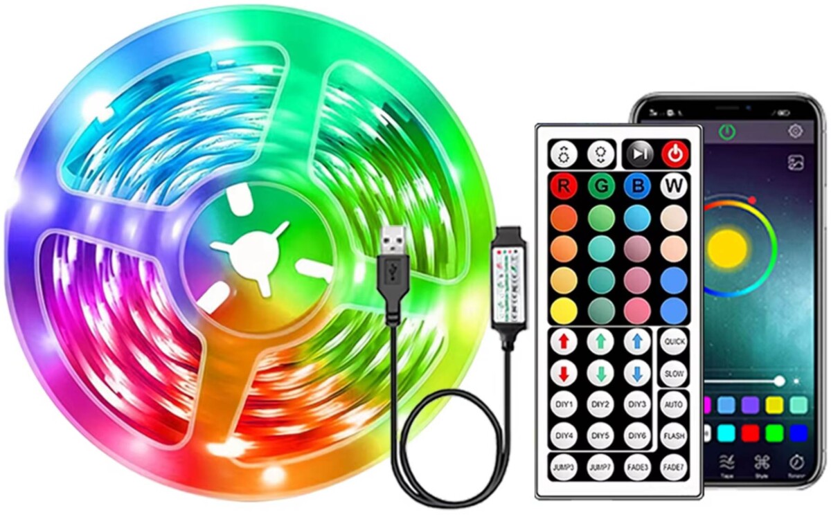 RGB LED szalag teljes csomag