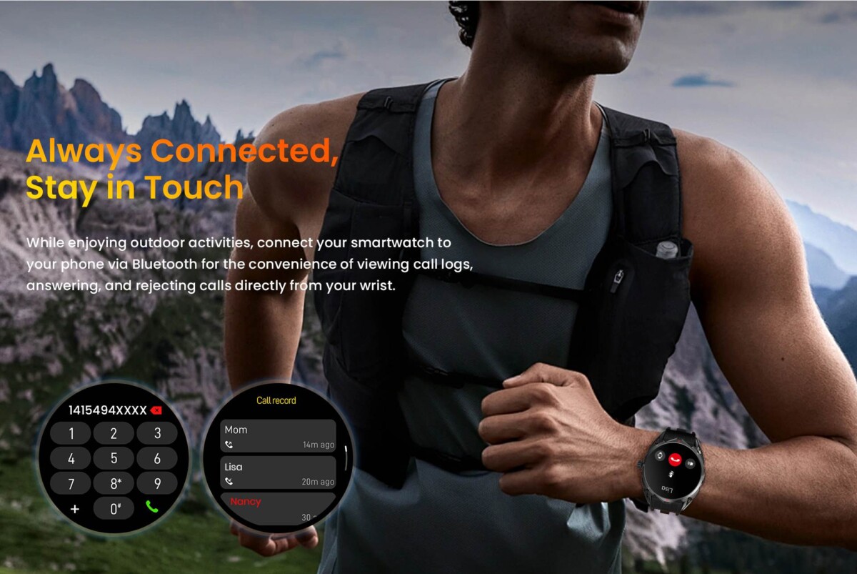 Rogbid M2 okosóra bluetooth hívás