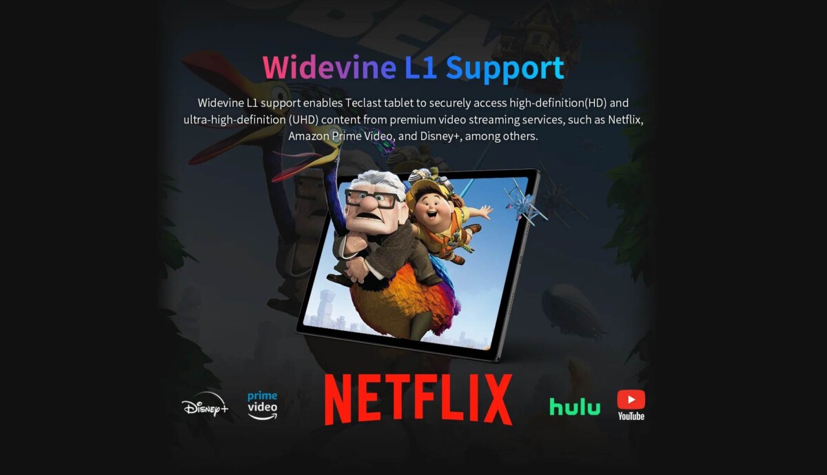 Teclast T60 Full HD streaming