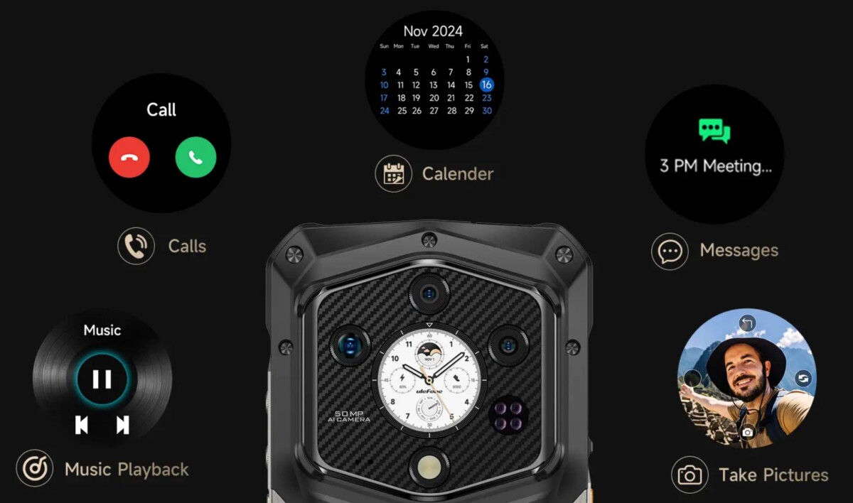 Ulefone Armor 29 Ultra hátlapi kijelző