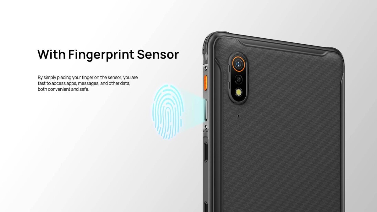 Ulefone Armor Pad Pro ujjlenyomat-olvasó