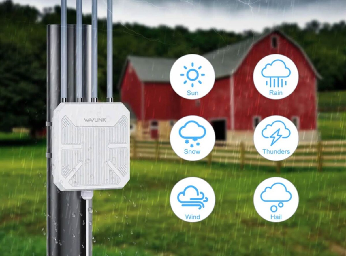 Wavlink AERIAL HD6 vízálló jelerősítő