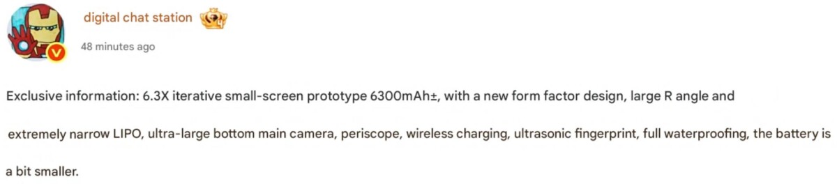 Xiaomi 16 Pro Mini leak