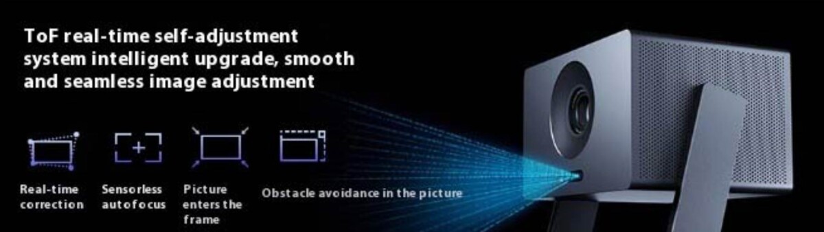 Xiaomi Laser Projector 3 képkorrekció