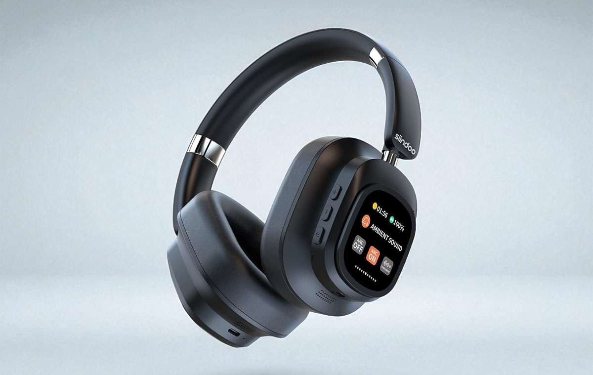 Bluetooth fejhallgató kijelzővel