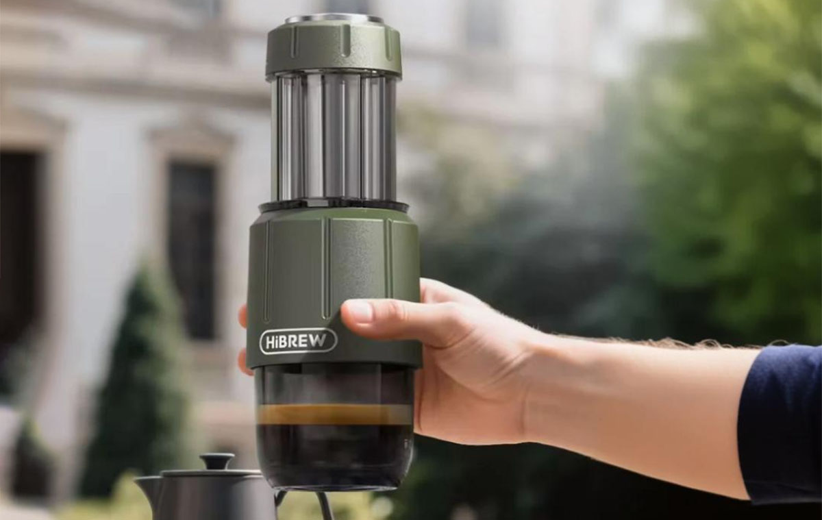 Egy jó kávé távol a civilizációtól, bármikor és bárhol, áram nélkül, a HiBREW H4D kávéfőzővel