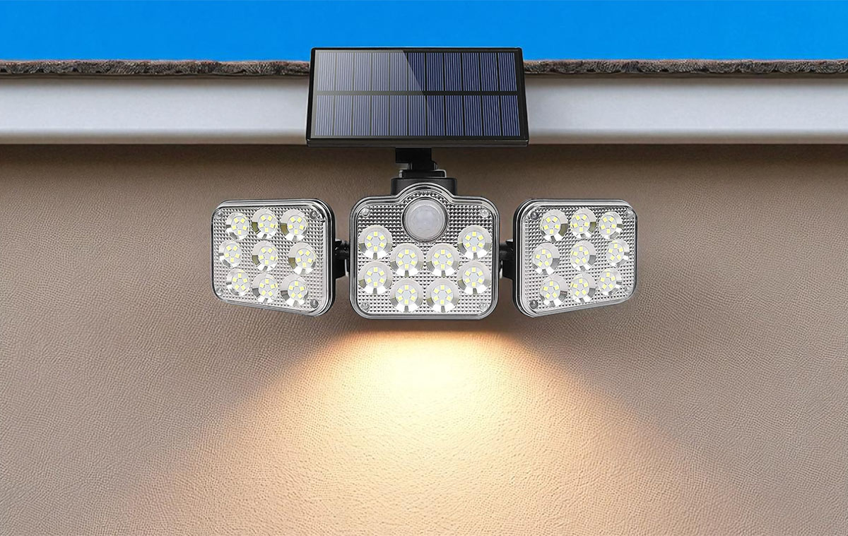 Messzire űzi a sötétséget ez a vezetéknélküli, napelemes világítás