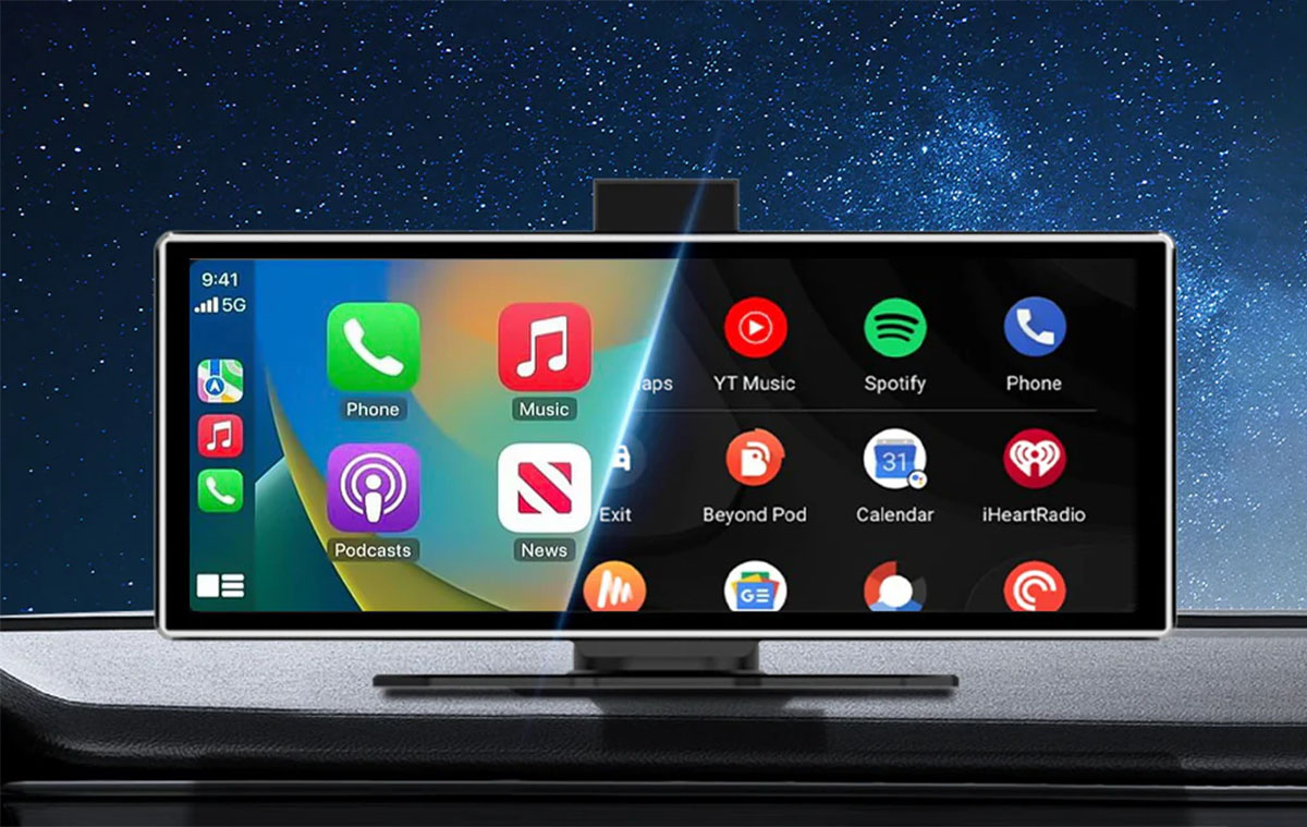 Műszerfal tuning percek alatt: okosautó nagy kijelzővel, Android Auto-val és CarPlay rendszerrel