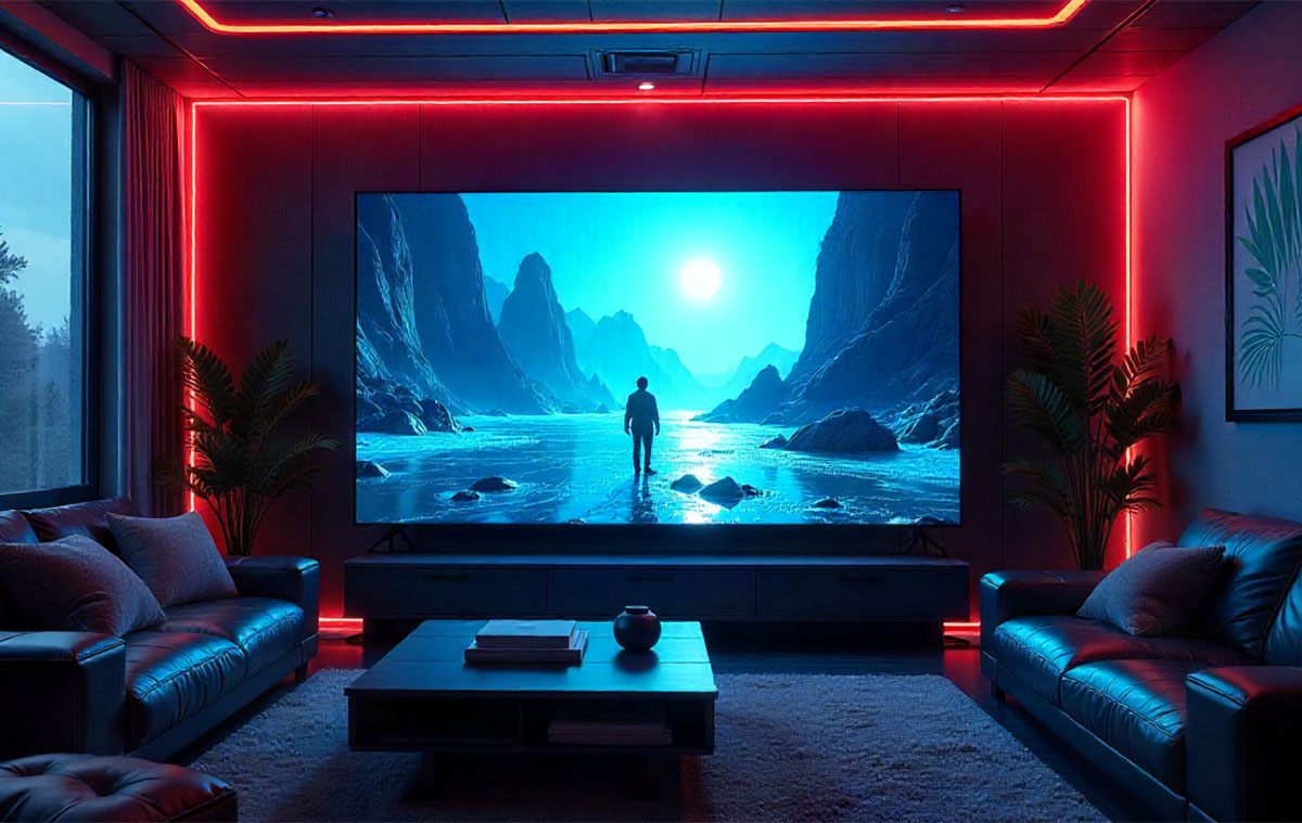 Tényleg nagy TV kellene? Akkor ez és olcsón - a tökéletes, 4 méteres Android TV