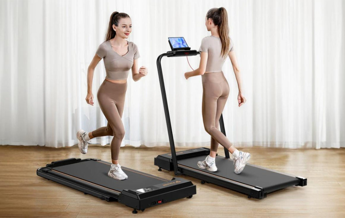 Ultraolcsó összecsukható séta és futópad otthonra, vagy éppen irodába