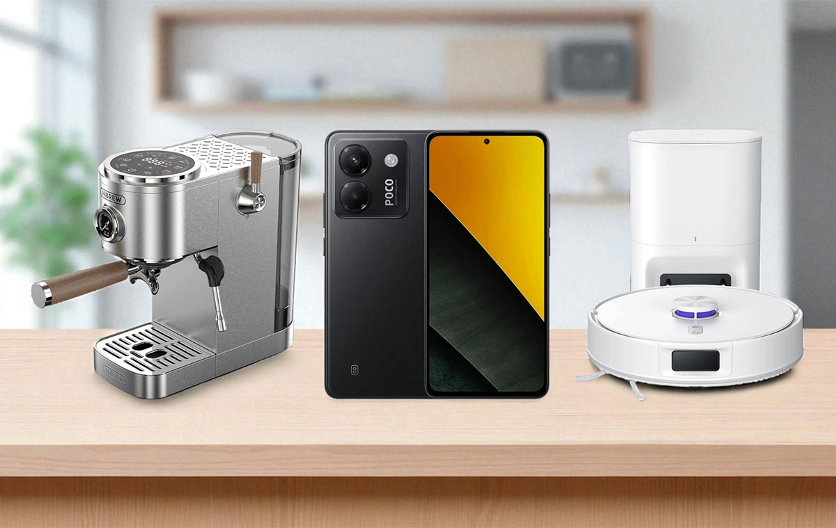 Xiaomi telefon és robotporszívó, na meg kávéfőző is van mára