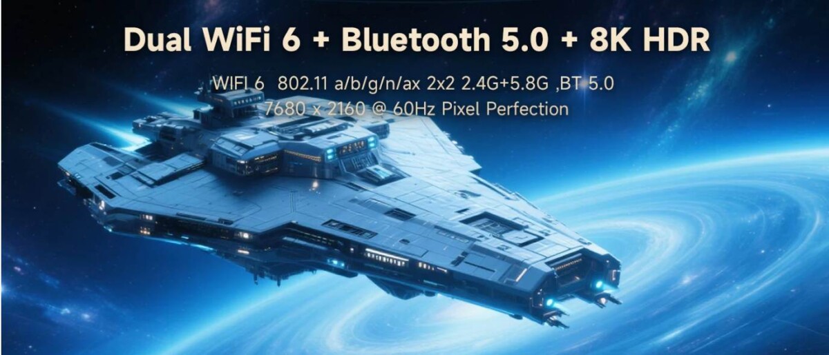 ALLIWAVA GH9 mini PC wifi, bluetooth