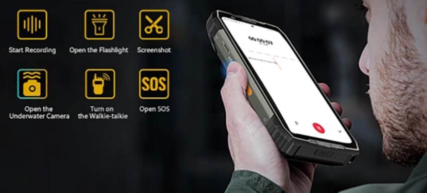 Blackview XPLORE 2 extra gomb