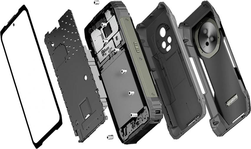 Blackview XPLORE 2 titán ötvözet vázzal