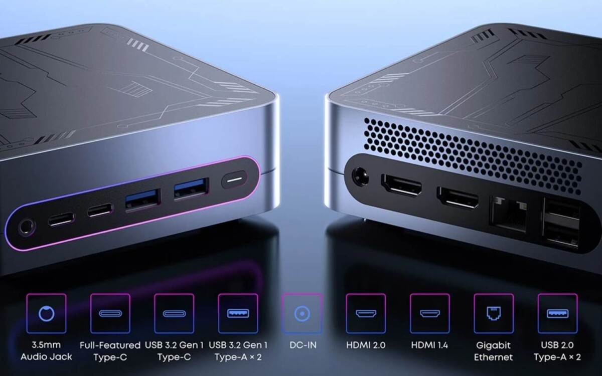 CHUWI LarkBox S bemenetek