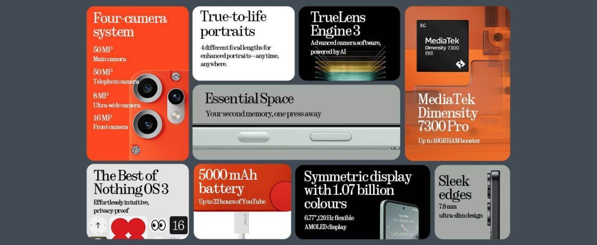 CMF Phone 2 Pro rendszer