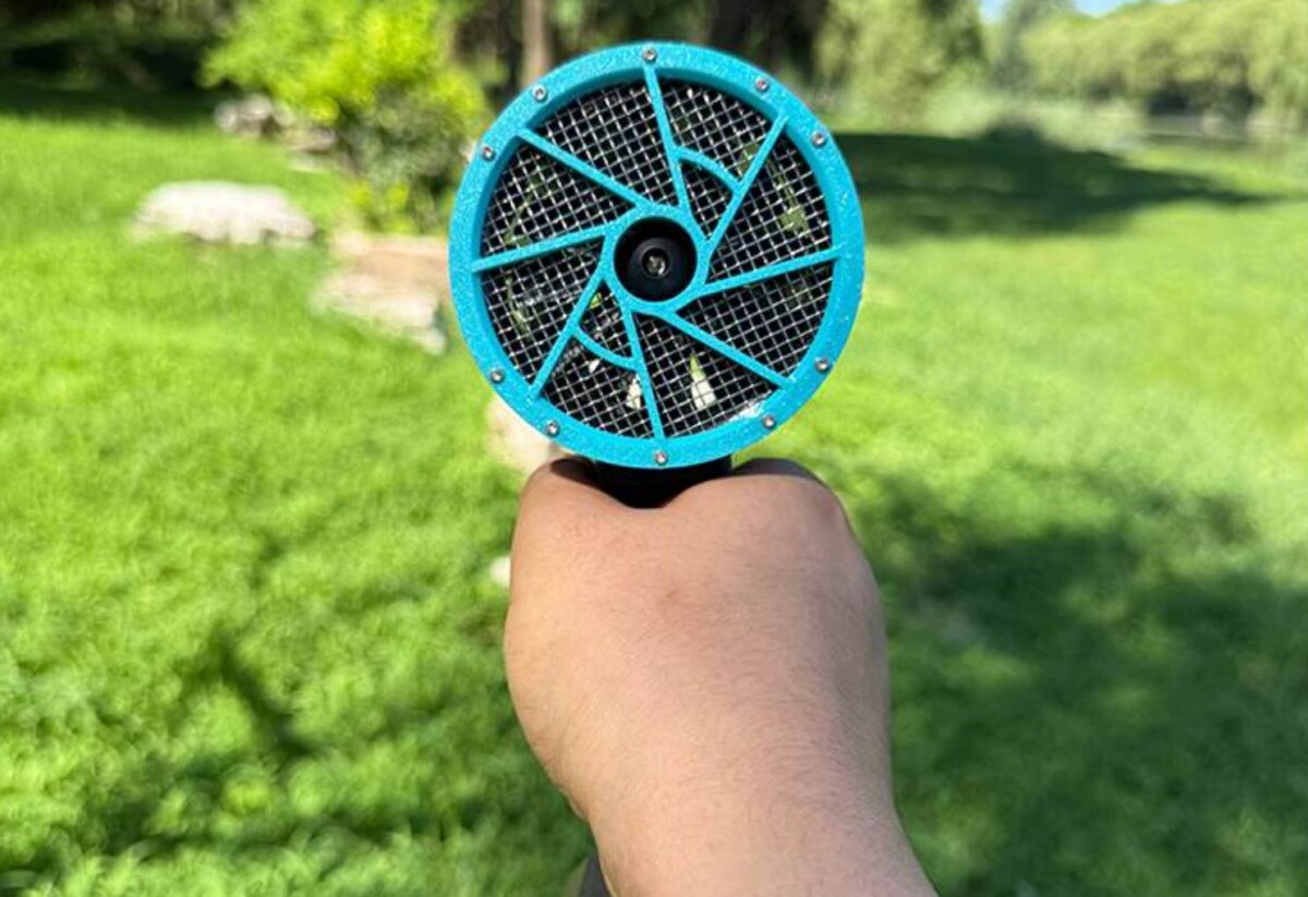 Komapkt hordozható turbóventilátor 