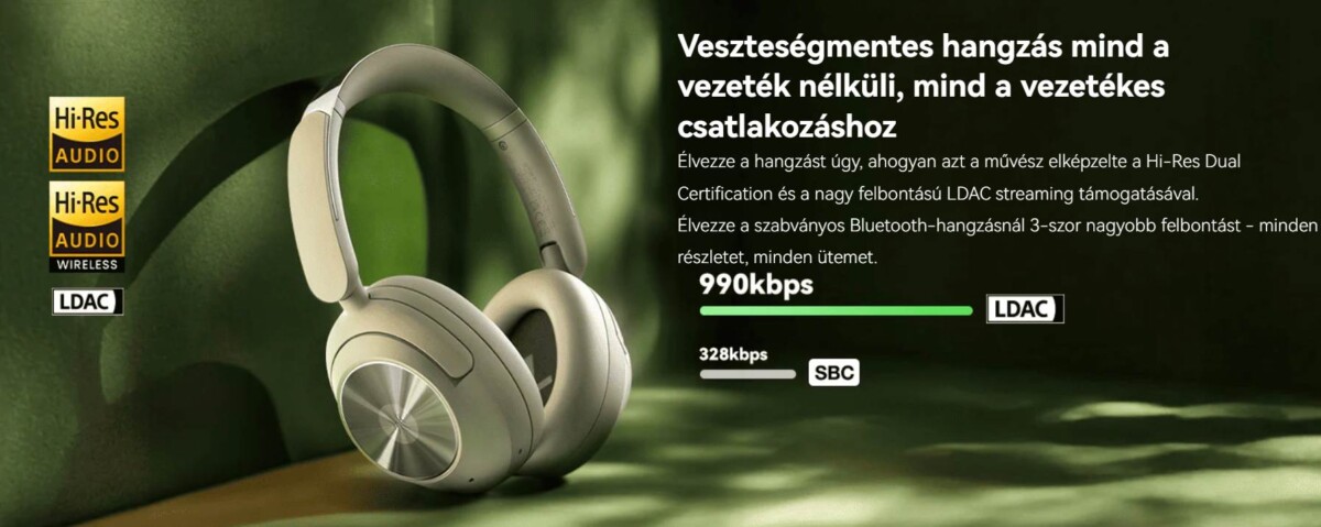 OneOdio Focus A6 LDAC fejhallgató