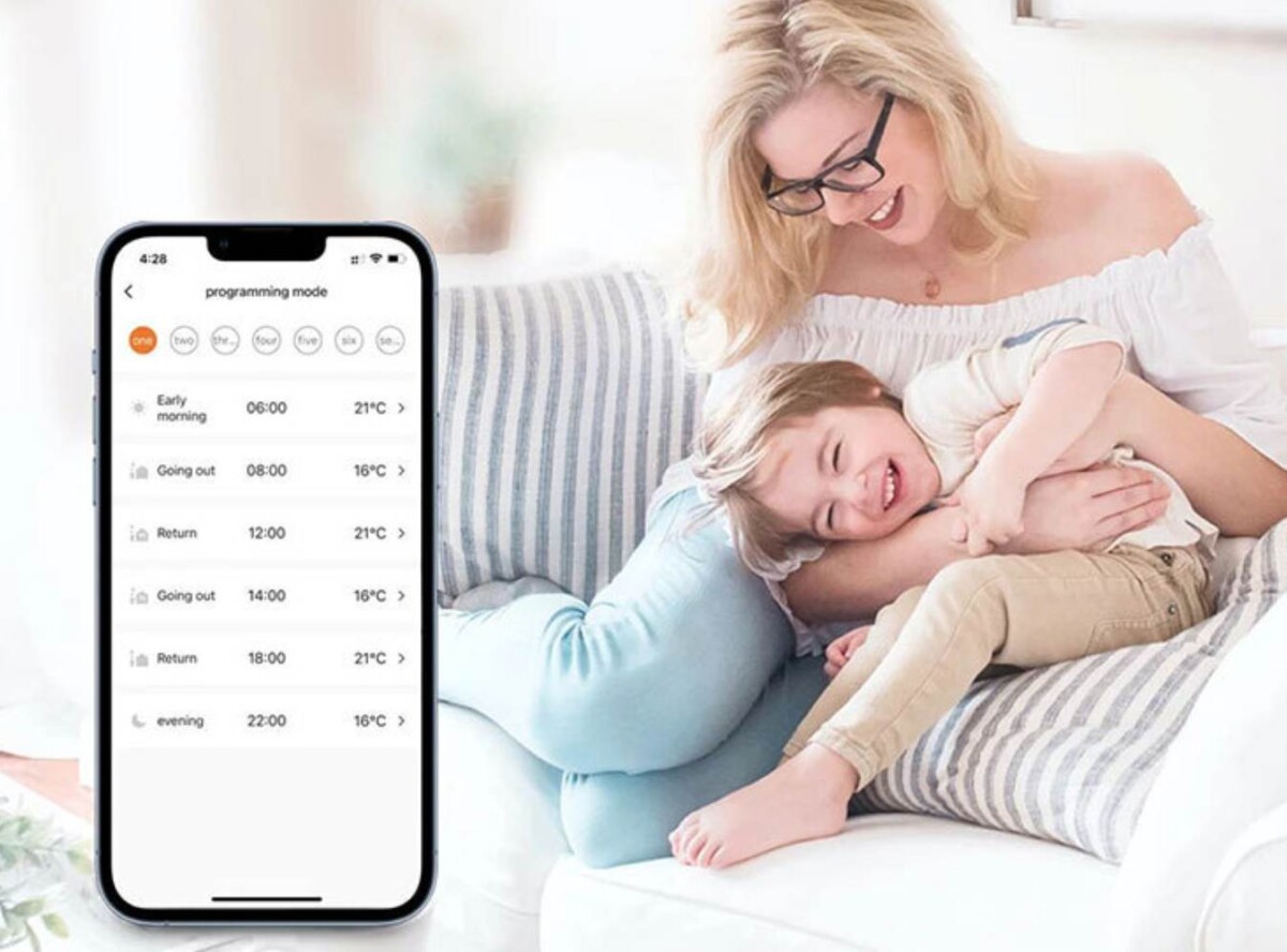 Radiátor okosító időzítve